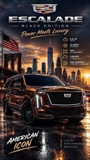 2026 Cadillac Escalade Black Edition 🔥 Luxury Beast