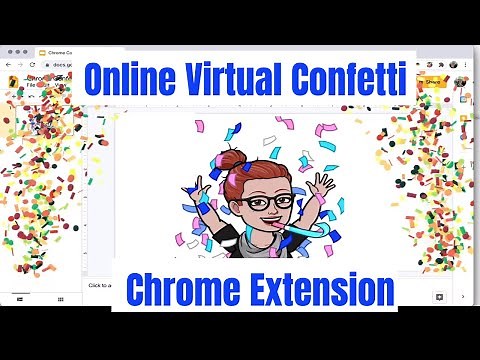 Online Confetti | Create Excitement and Celebrate with Virtual Confetti using Chrome Extension