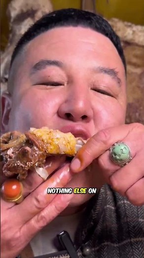 Why Do Mongolians Eat So Much MEAT in Extreme Cold? 🥶🍖 #Shorts