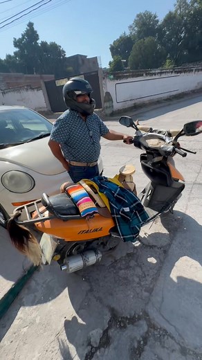 Esta moto es única en el mundo de nuestro amigo el Tamalero Vaquero | Ok Morelos Oficial