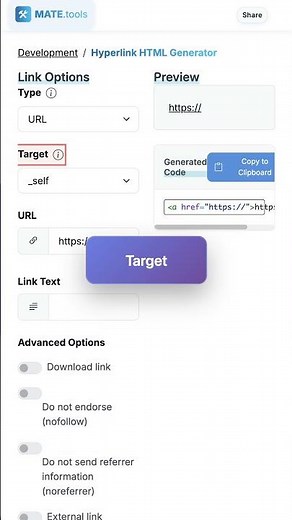 Hyperlink HTML Generator for FREE #Shorts