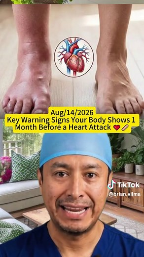 Is your body sending you warning signals a month before a heart attack? Learn the signs: nausea, extreme fatigue, numbness, and vision changes. Don't ignore them—your life could depend on it. Share this vital info with loved ones! #healthtips #hearthealth #cardiology #foryou #Mexico #viral #fyp