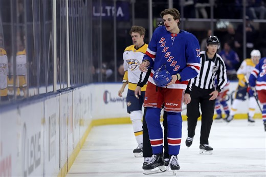 "It was more of a miss": Rangers HC Peter Laviolette makes his feelings crystal clear about Matt Rempe's controversial hit on Nick Blankenburg