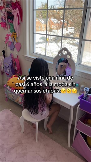 Así se viste una niña de casi 6 años a la moda sin quemar sus etapas:🫠🫠 #fyp#parati#modainfantil #vestidodeniña#modainfantildelos9os