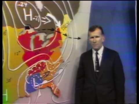 Roland Boucher Weather WNAC TV Channel 7 Boston 1968
