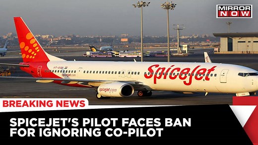 DGCA Suspends Spicejet Pilot For Not Listening To Co-pilot's Instructions | Latest News | English News
