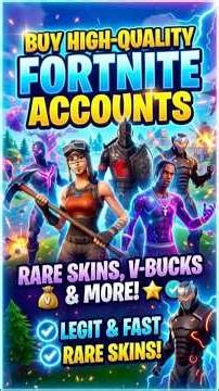 Cheapest High Quality Fortnite Accounts on the Planet?! 😱