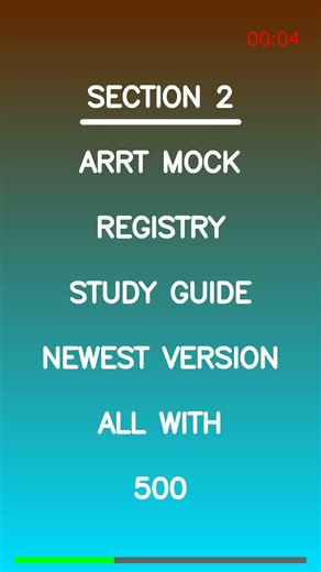 ARRT Mock Registry Study Guide 2026 📸 | Newest Version – 500 Real Questions + Answers (Fully !)