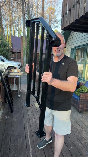 Outdoor Stair Handrail Steel Porch Step Railing Easy Install Safety Rail for 1 to 2 Steps #StairHandrail #PorchSafety #HomeImprovement #TikTokshopCreatorPicks #TikTokShopStockUp @VEVOR Store