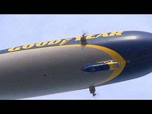 One of the most familiar and friendly sights in the sky, the Goodyear blimp