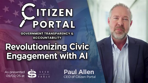 #citizenportal #civictech #ai #govtech #innovation | Citizen Portal