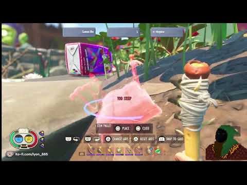 Building a cozy home on the lily pad in Grounded!