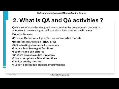 2.QA vs QC vs Testing Explained | Quality Assurance vs Quality Control | Software Testing
