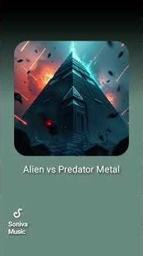 Alien vs Predator Metal #music #action #metal #alien #predator #pyramid #battle