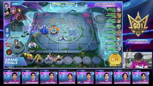 🔥 Get ready for the Magic Chess: Go Go World Championship! 🔥 For all Magic Chess: Go Go fans, it’s time to witness the world championship! The matches begin with the following schedule: Grand Finals: January 25 Don’t miss the intense battles between 8 players from different division as they fight for the World Champion title! Follow the official MCGG Official social media accounts for the latest updates: And if you confortable to watch the stream with your own languange you we provide ID, MY, 