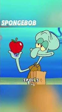 Squidward gets tricked by a clam #anime #fyp #spongebob
