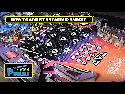 HurryUpPinball - How to adjust a Stand Up Target