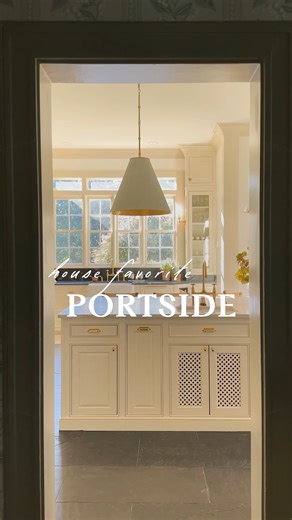 A house favorite. Our Portside Stools are constructed of solid ash and hand-wrapped seagrass, making each piece unique. #serenaandlily | Serena & Lily