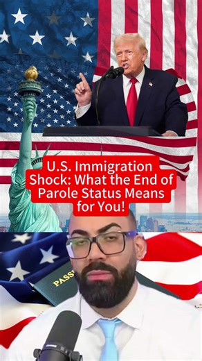 🚨 U.S. Immigration Shock: What the End of Parole Status Means for You! 🇺🇸 #ImmigrationNews #ParoleTermination #USCrisis #fyp #viral
