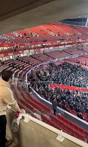346K views · 1.1K reactions | 12.03.2025, A fan of Ajax Amsterdam with their club’s flag provoked the away sector of PSV fans after the Arsenalgbeng vs. PSV match, click here for more: https://hooligans.cz/index.php/reports/foreign/eng/arsenal-psv-eindhoven-11-03-2025 | Hooligans.cz | Facebook