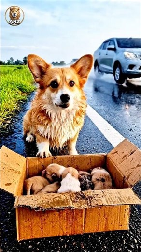 Heartwarming Corgi Family Rescue #shorts