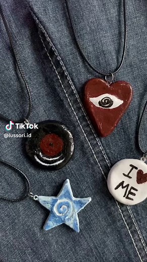 clay necklace 🧿🚨🌠 instagram/shopee : lussori.id 🌟 #clay #claynecklace #necklace