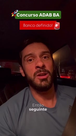 Concurso ADAB BA: Banca definida