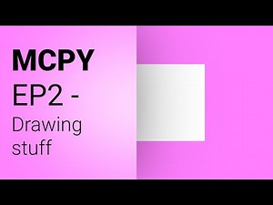 Minecraft clone in Python tutorial EP2: Drawing stuff to the screen