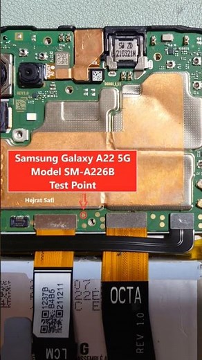 Samsung A22 5G Test Point SM-A226B Test Point