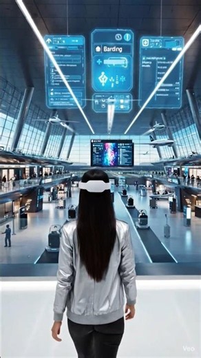 Virtual Reality Airport of 2100 #trending