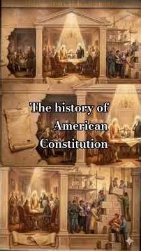 The history of the American Constitution