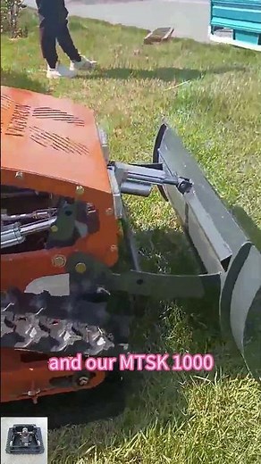 RC caterpillar tank lawn mower China manufacturer factory distributor#lawnmowerrobot #grassblock