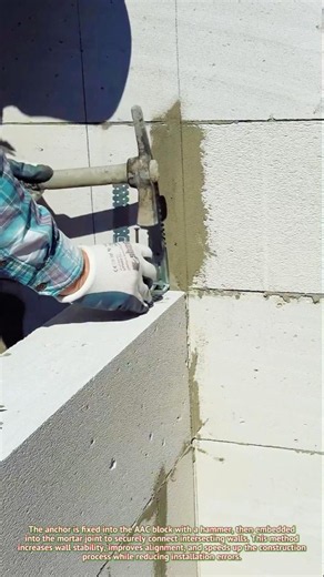 AAC Wall Anchor Hack | Metal Wall Tie Installation Trick