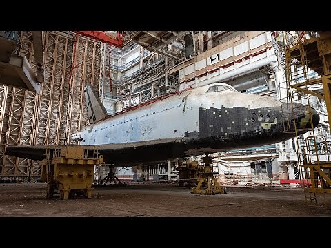 Return to the ABANDONED Soviet Buran SPACE SHUTTLES