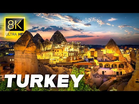 TURKEY TOUR: The Country of Four Seas 8K ULTRA HD #8K