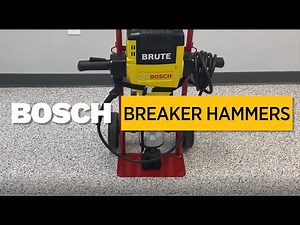 60lb. Electric Breaker Hammer from Bosch - Concrete & Masonry by Herc Rentals