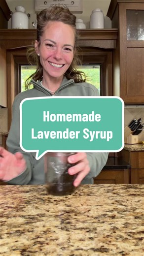 Homemade Lavender Syrup #lavendersyrup #homemade #lavender #food #momsoftiktok @Anthony's Goods
