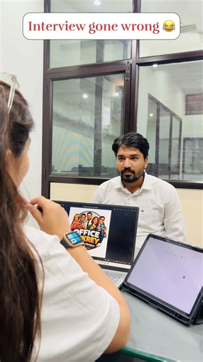 Interview gone wrong - 😂 AI Language aati hai 😂😂 #officefukrey #officelife