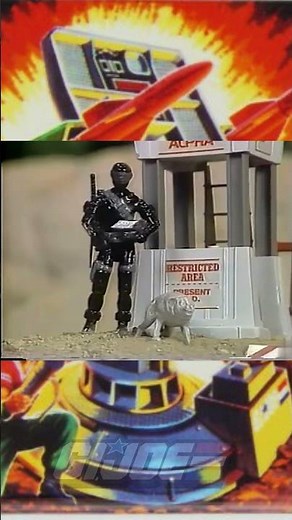 1985 G.I. Joe Toy Commercial - Cobra Bunker, Check Point Alpha, and Air Defense