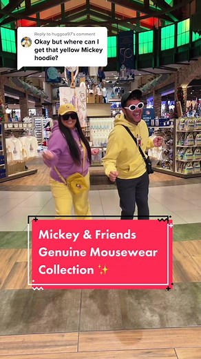 Replying to @huggoa97 We’ll let you in on a little secret. The Mickey & Friends Genuine Mousewear Collection is dropping today at #DisneyWorld, #Disneyland and on @shopDisney ✨ #Disney #MickeyMouse #Streetwear #TikTokFashion