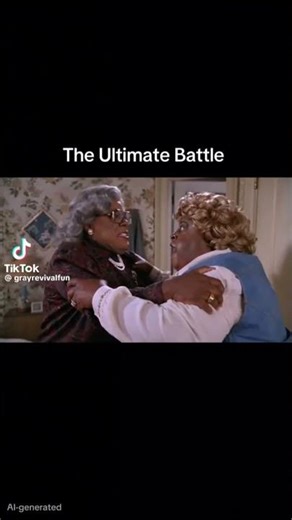 Big Momma's vs Madea fight video #tiktok #madea #BigMommas