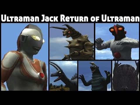 Ultraman Jack PS2 (Return of Ultraman Mode) Complete HD