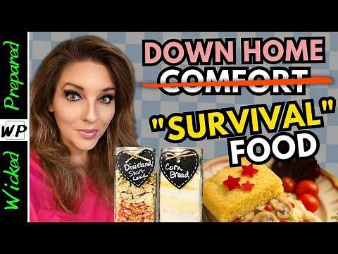 Stockpile THIS Prepper Survival Meal for Hurricane Season - Dixieland Shortcake Meal in a Jar