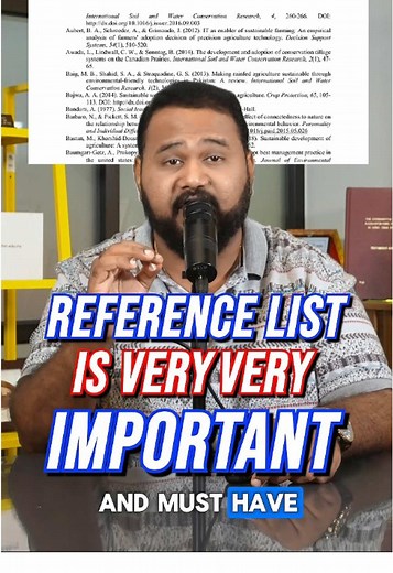Reference list for a PhD Literature Review or Master's Thesis that includes 80% Scopus or Web of Science high-impact journals, 15% review papers, and 5% books. . An AI-generated thesis or dissertation will give you a horrible reference list that only includes 10% high-impact journals, 30% non-indexed journals, and 50% predatory journals. . But why does AI give you a disaster like that? Because AI can't access Paywall journal, which publishes high-impact journals like journals from Elsevier, Tayl