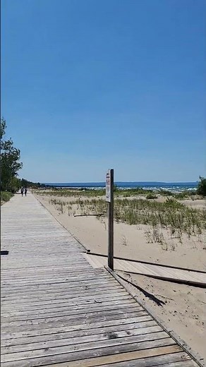 Wasaga Beach Provincial Park 1 Boardwalk and Beach