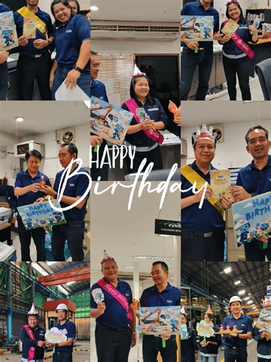 สวัสดิการวันเกิดจาก TMC สำหรับพนักงานเดือนกุมภาพันธ์