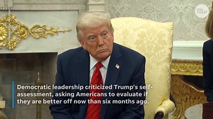 President Trump marks six months into his second term with bold claims on Truth Social, citing record GOP poll numbers and foreign policy wins amid criticism. | USA TODAY Video
