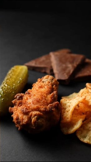 Korean Chicken & Chocolate Eating Sounds That Slap | #short