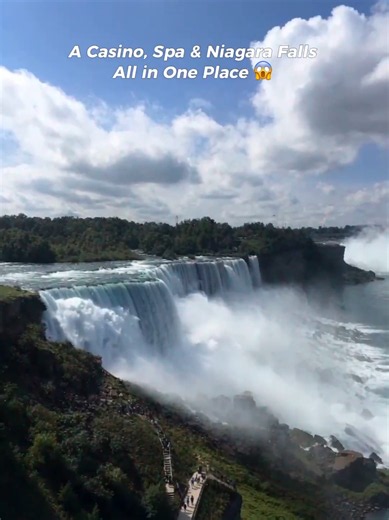 Luxury stay near Niagara Falls 🌊✨ Stayed at Seneca Niagara Resort & Casino and it was the perfect mix of excitement and relaxation 🎰🏨 Just minutes from Niagara Falls, with stunning views, great dining, and endless entertainment. Tap the green tag to book your stay! #NiagaraFalls #SenecaNiagara #TravelTok #LuxuryHotel #WeekendGetaway