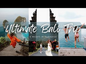 Ultimate 2 Week Bali Trip! TRAVEL VLOG | Uluwatu, Nusa Lembongan, Nusa Penida, Waterfalls & More...